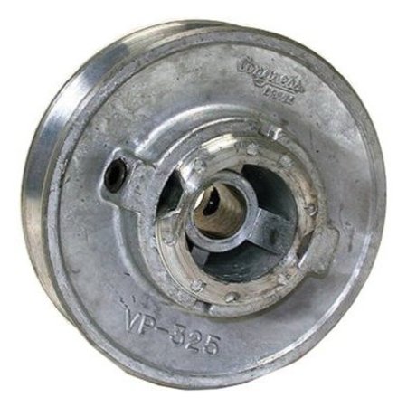 DIAL MFG 3-1/4X1/2 Var Pulley 6124